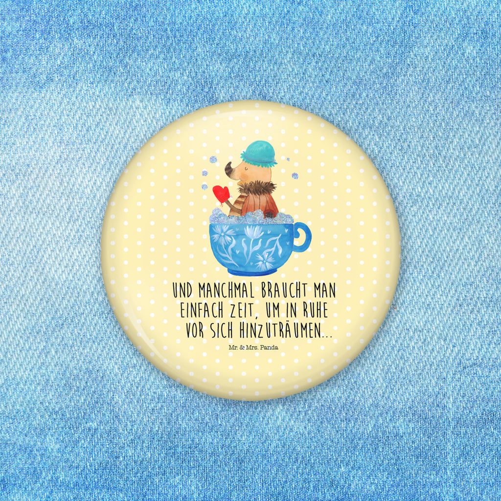 50mm Button Nachtfalter Schaumbad 50mm Button, Button, Pin, Anstecknadel, Tiermotive, Gute Laune, lustige Sprüche, Tiere, Nachtfalter, Schaumbad, Badezimmer, Bad, WC, Badezimmerdeko, Baden, Tasse, Träumen, verträumt, Ziele, Zeitmanagement