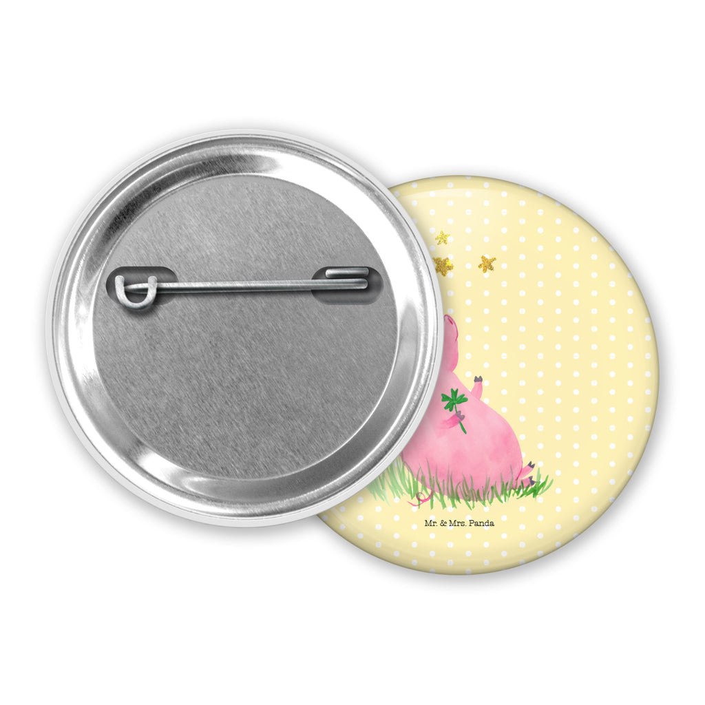 50mm Button Glücksschwein 50mm Button, Button, Pin, Anstecknadel, Tiermotive, Gute Laune, lustige Sprüche, Tiere, Glücksschwein. Glück, Schwein, Schweinchen, Sterne, Sernchen, Ziele, Träume, Motivation, Glücksbringer