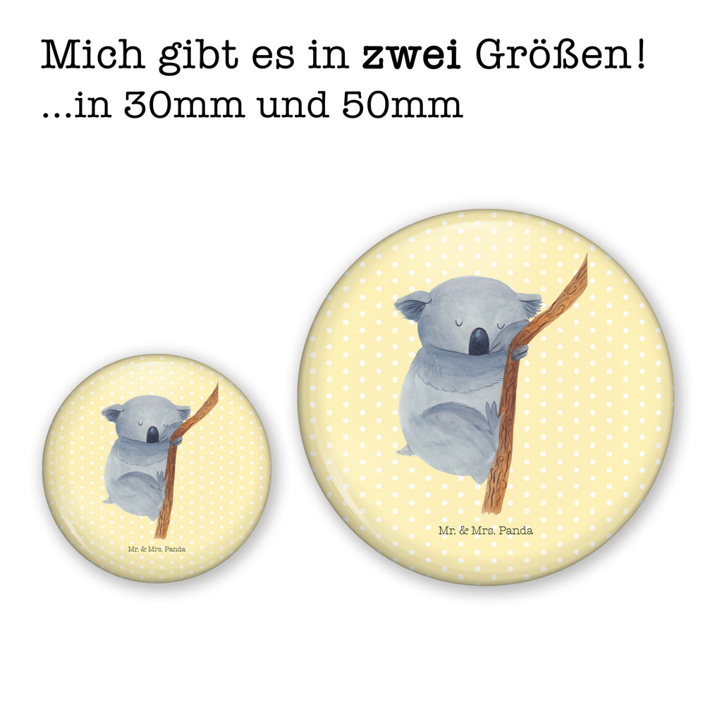 50mm Button Koalabär 50mm Button, Button, Pin, Anstecknadel, Tiermotive, Gute Laune, lustige Sprüche, Tiere, Koala, träumen, Traum, schlafen, Schlafzimmer, Traumland, Bär, Koalabär