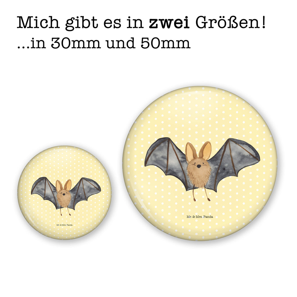 50mm Button Fledermaus Flügel 50mm Button, Button, Pin, Anstecknadel, Tiermotive, Gute Laune, lustige Sprüche, Tiere