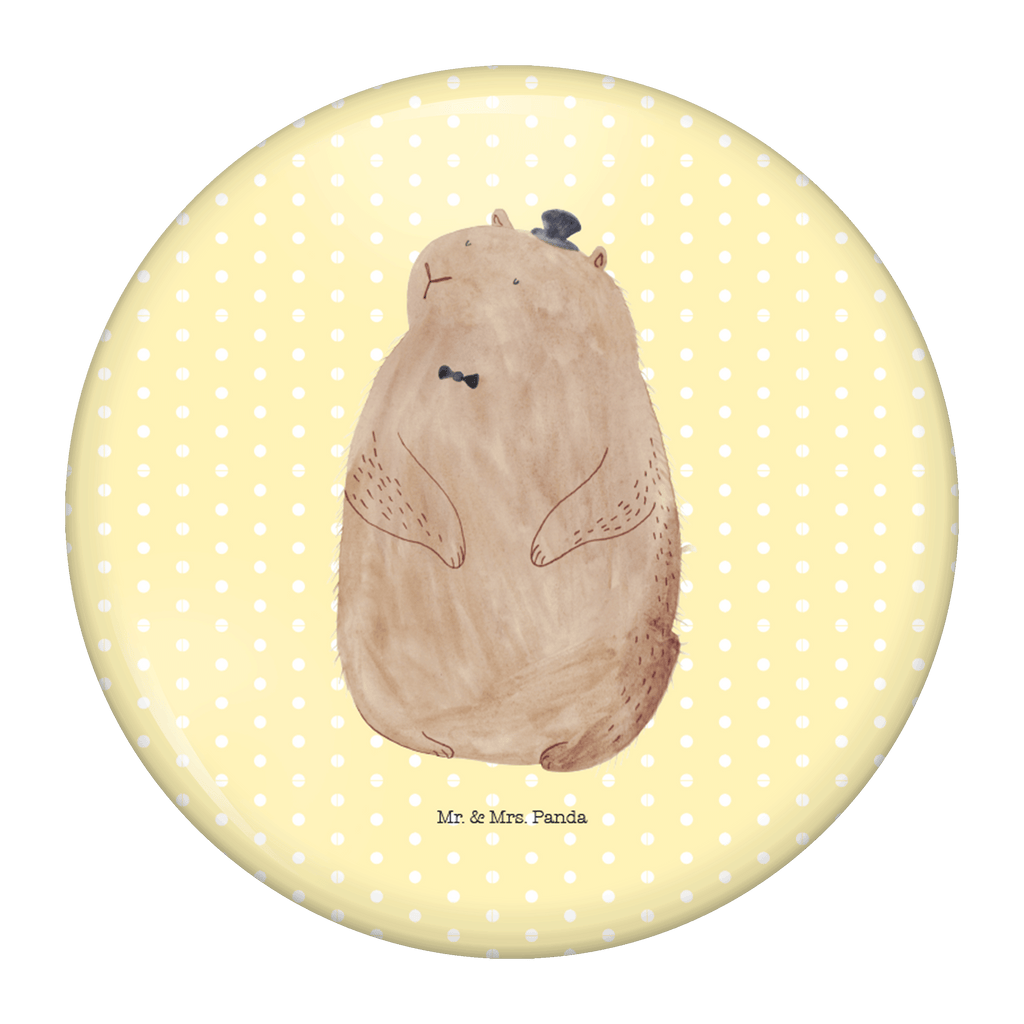 50mm Button Murmeltier 50mm Button, Button, Pin, Anstecknadel, Tiermotive, Gute Laune, lustige Sprüche, Tiere, Murmeltier, Knigge, Fröhlichkeit, Freundlichkeit, Respekt, Anstand