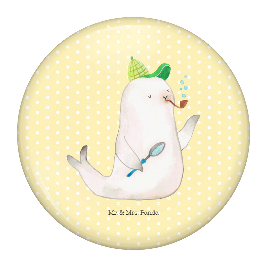 50mm Button Robbe Sherlock 50mm Button, Button, Pin, Anstecknadel, Tiermotive, Gute Laune, lustige Sprüche, Tiere