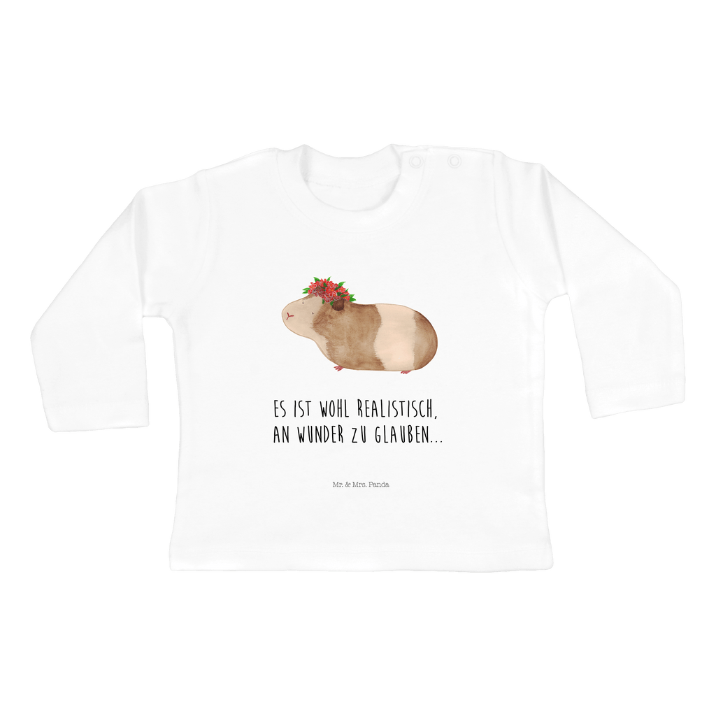 3-6 Monate Baby Longsleeve Meerschweinchen weise Mädchen, Jungen, Baby, Langarm, Bio, Kleidung, Tiermotive, Gute Laune, lustige Sprüche, Tiere, Meerschweinchen, Meerie, Meeries, Wunder, Blumenkind, Realität, Spruch, Weisheit, Motivation, Wunderland