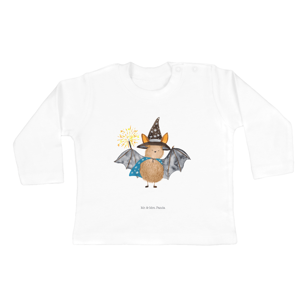 6-12 Monate Baby Longsleeve Fledermaus Zauberer Mädchen, Jungen, Baby, Longsleeve, Langarm, Bio, Kleidung, uni, Langarmshirt, Tiermotive, Gute Laune, lustige Sprüche, Tiere, Fledermaus, Fledermäuse, Zauberer, Magier, Frauen, reinsteigern