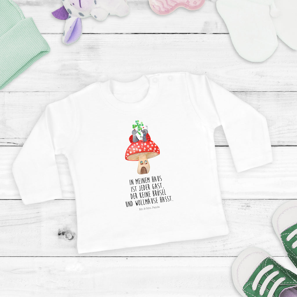 3-6 Monate Baby Longsleeve Marienkäfer Paar Fliegenpilz