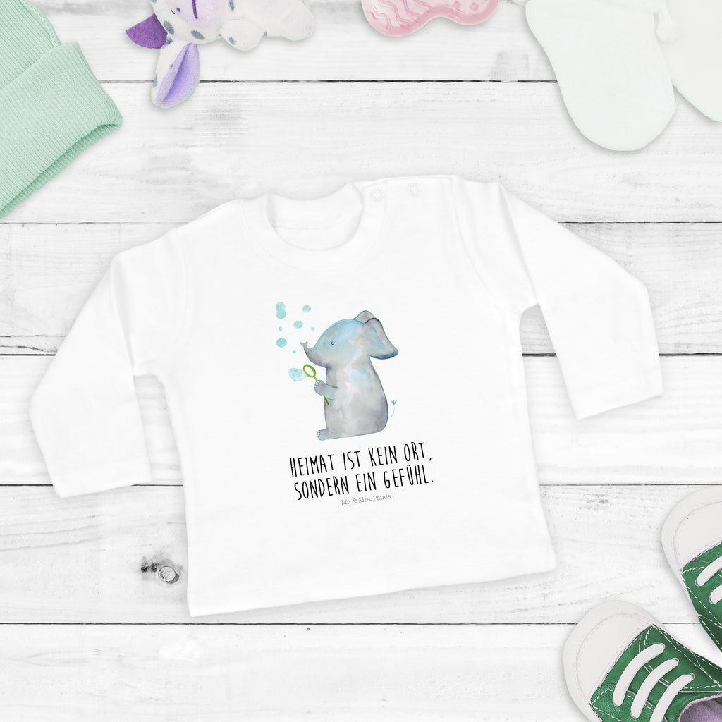 12-18 Monate Baby Longsleeve Elefant Seifenblasen