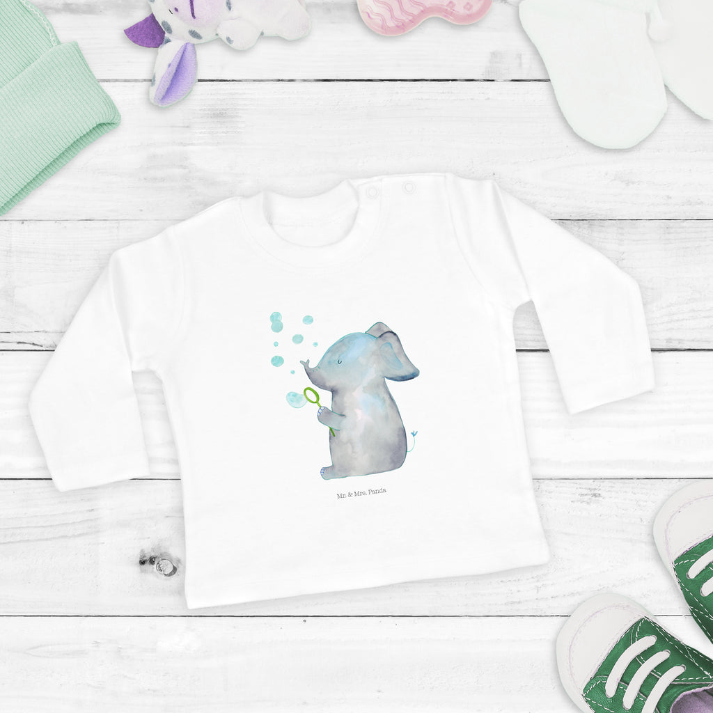 12-18 Monate Baby Longsleeve Elefant Seifenblasen