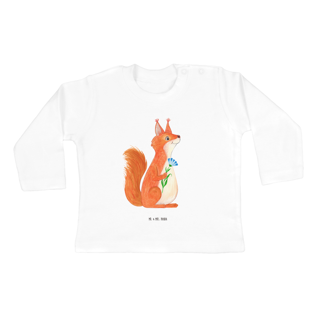 12-18 Monate Baby Longsleeve Eichhörnchen Blume