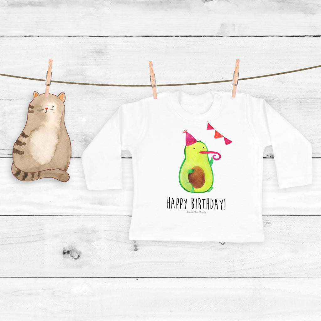 12-18 Monate Baby Longsleeve Avocado Birthday Mädchen, Jungen, Baby, Langarm, Bio, Kleidung, Avocado, Veggie, Vegan, Gesund