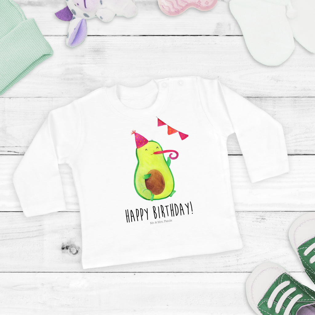 12-18 Monate Baby Longsleeve Avocado Birthday Mädchen, Jungen, Baby, Langarm, Bio, Kleidung, Avocado, Veggie, Vegan, Gesund