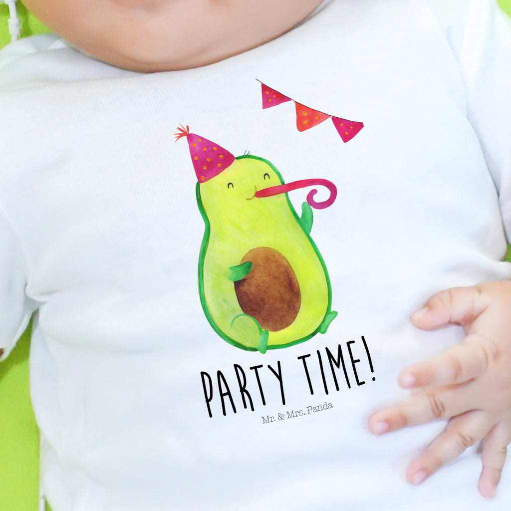 12-18 Monate Baby Longsleeve Avocado Party Time Mädchen, Jungen, Baby, Langarm, Bio, Kleidung, Avocado, Veggie, Vegan, Gesund