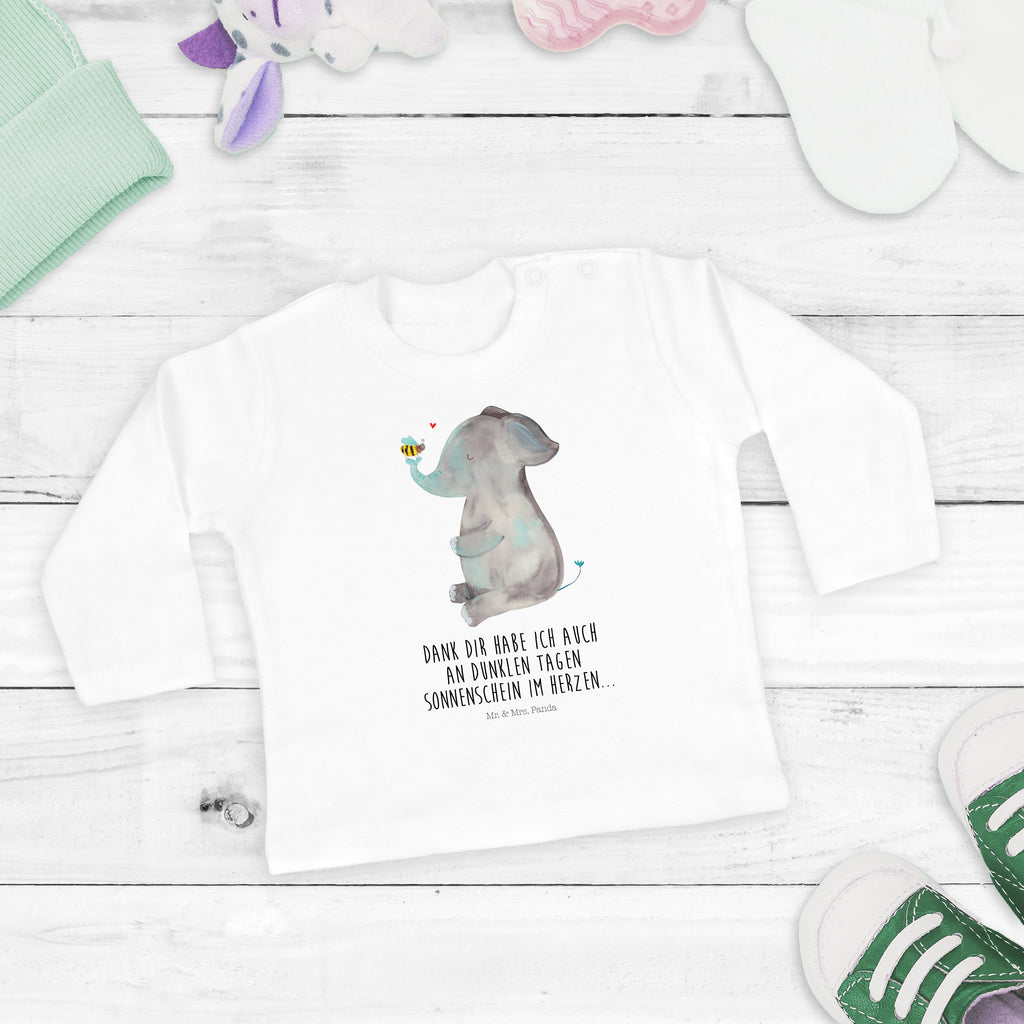 12-18 Monate Baby Longsleeve Elefant & Biene Mädchen, Jungen, Baby, Langarm, Bio, Kleidung, Tiermotive, Gute Laune, lustige Sprüche, Tiere, Elefant, Biene, Liebe, Liebesbeweis, Jahrestag, Liebesgeschenk, Heiratsantrag, Hochzeitsgeschenk, Liebesspruch