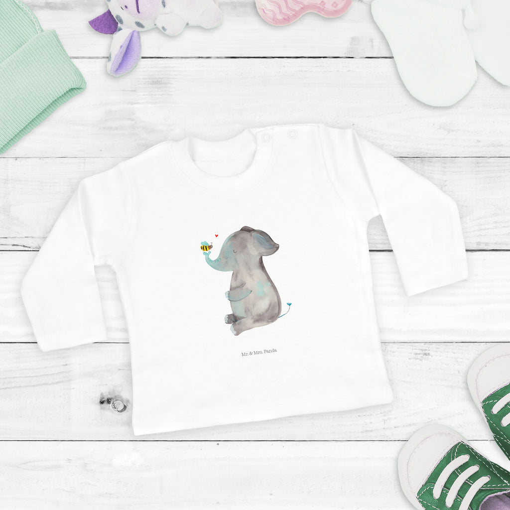 12-18 Monate Baby Longsleeve Elefant & Biene Mädchen, Jungen, Baby, Langarm, Bio, Kleidung, Tiermotive, Gute Laune, lustige Sprüche, Tiere, Elefant, Biene, Liebe, Liebesbeweis, Jahrestag, Liebesgeschenk, Heiratsantrag, Hochzeitsgeschenk, Liebesspruch