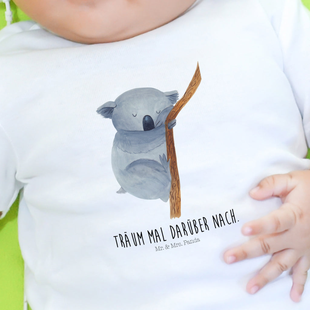 12-18 Monate Baby Longsleeve Koalabär Mädchen, Jungen, Baby, Langarm, Bio, Kleidung, Tiermotive, Gute Laune, lustige Sprüche, Tiere, Koala, träumen, Traum, schlafen, Schlafzimmer, Traumland, Bär, Koalabär