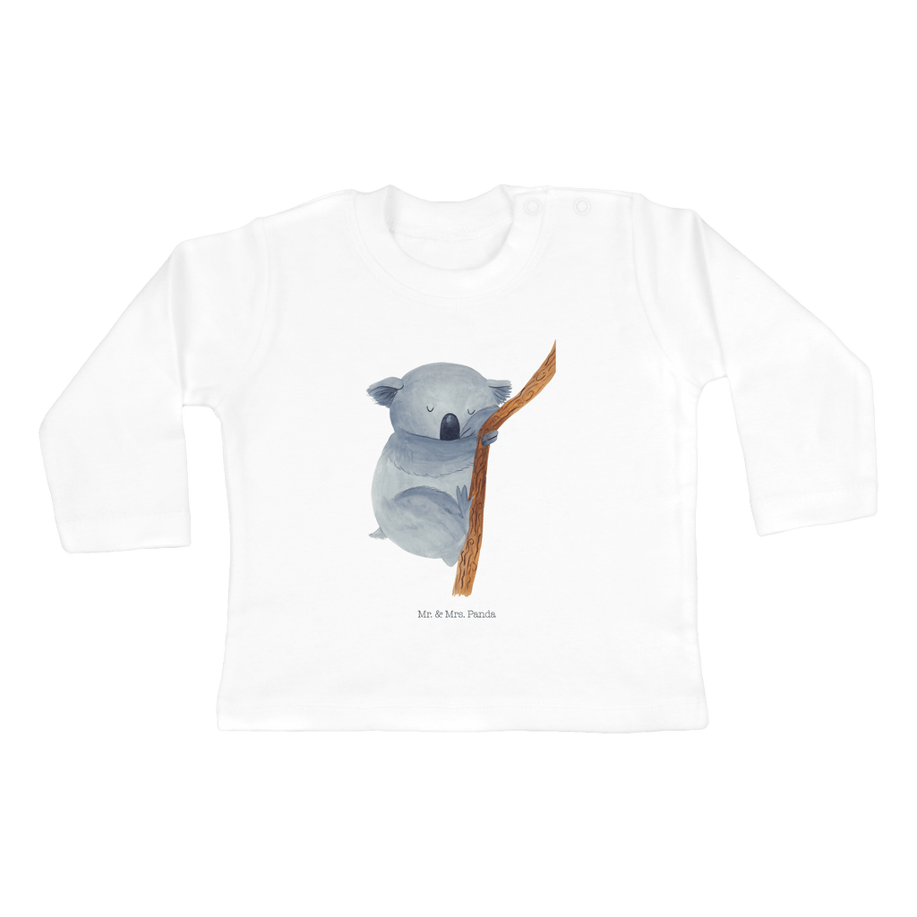 12-18 Monate Baby Longsleeve Koalabär Mädchen, Jungen, Baby, Langarm, Bio, Kleidung, Tiermotive, Gute Laune, lustige Sprüche, Tiere, Koala, träumen, Traum, schlafen, Schlafzimmer, Traumland, Bär, Koalabär