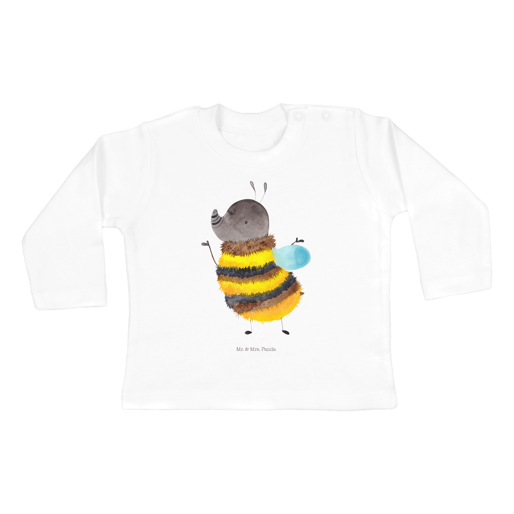 12-18 Monate Baby Longsleeve Hummel flauschig Mädchen, Jungen, Baby, Langarm, Bio, Kleidung, Tiermotive, Gute Laune, lustige Sprüche, Tiere, Hummel, Flauschig, Biene, Blume, Natur
