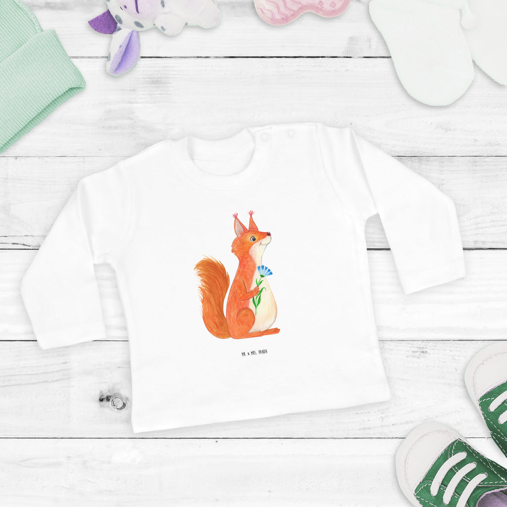 18-24 Monate Baby Longsleeve Eichhörnchen Blume