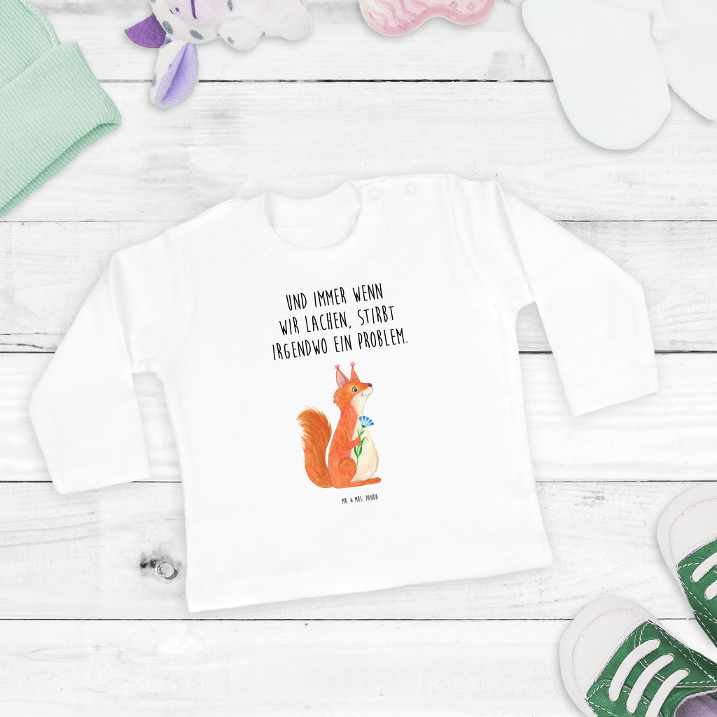 18-24 Monate Baby Longsleeve Eichhörnchen Blume