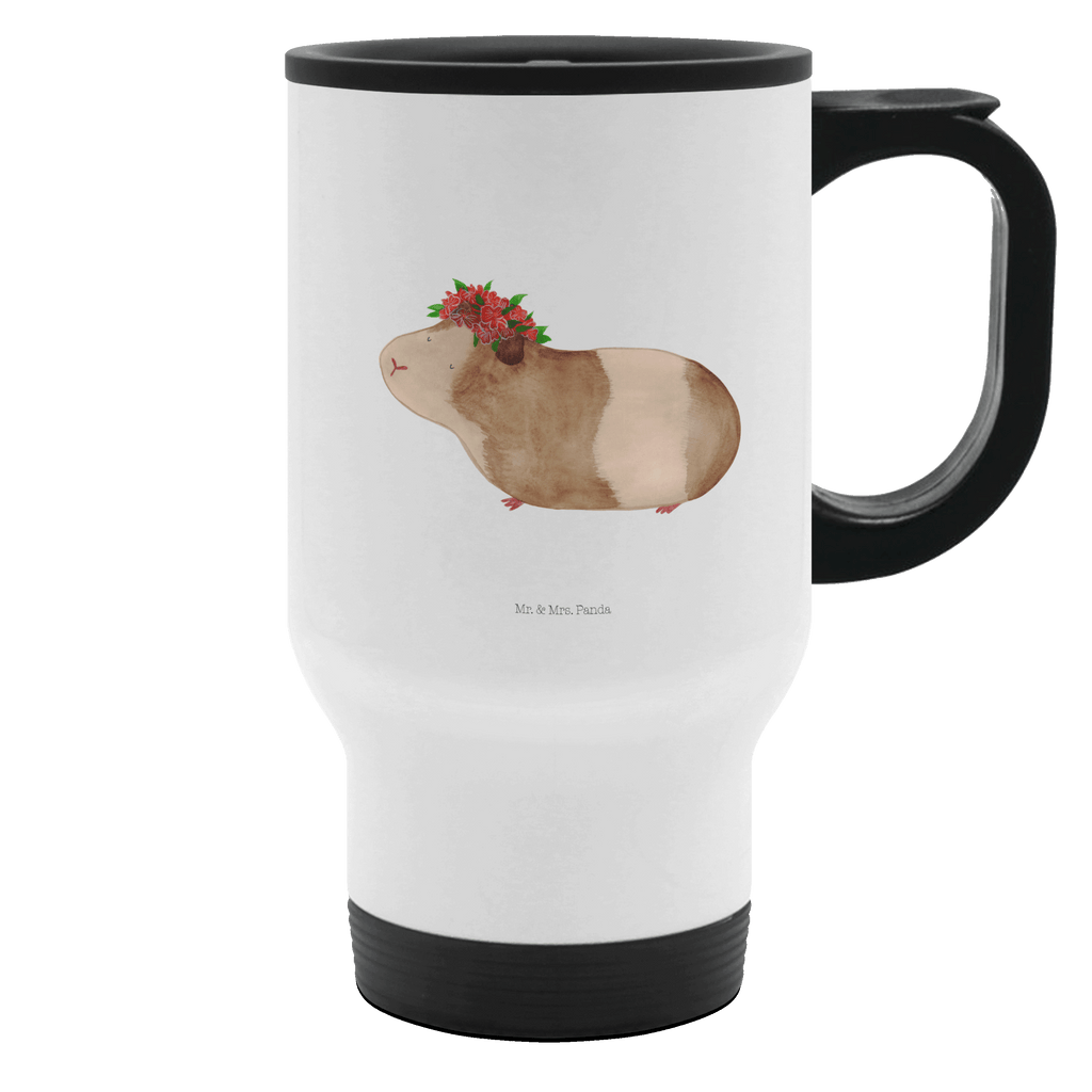Thermobecher Meerschweinchen weise Thermobecher, To Go Becher, Thermotasse, Kaffeebecher, Isolierbecher, Thermobecher To Go, Warmhaltetasse, Edelstahlbecher, Reisebecher, Tasse mit Deckel, Thermobecher für 400 ml, Kaffeetasse zum Mitnehmen, Tasse zum Mitnehmen, Spülmaschinenfest, Tiermotive, Gute Laune, lustige Sprüche, Tiere, Meerschweinchen, Meerie, Meeries, Wunder, Blumenkind, Realität, Spruch, Weisheit, Motivation, Wunderland