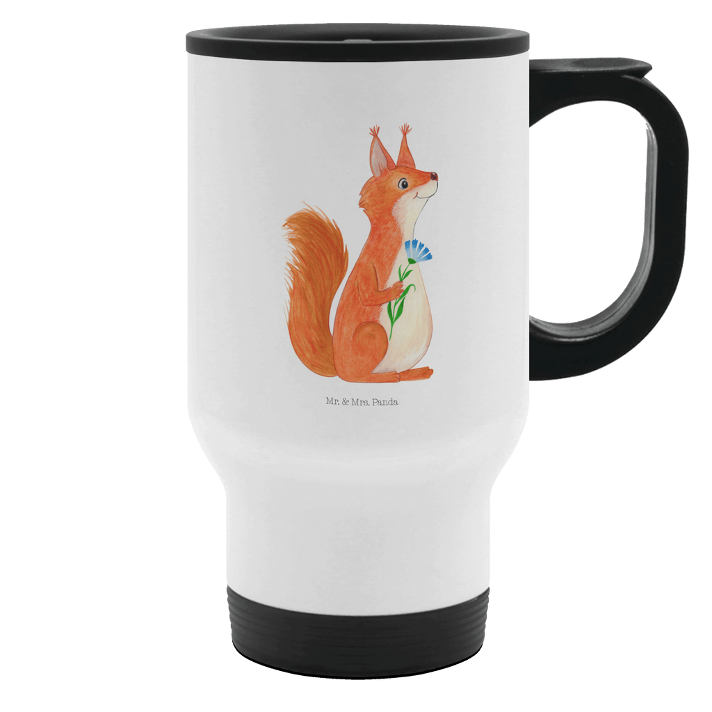 Thermobecher Eichhörnchen Blume Thermobecher, To Go Becher, Thermotasse, Kaffeebecher, Isolierbecher, Thermobecher To Go, Warmhaltetasse, Edelstahlbecher, Reisebecher, Tasse mit Deckel, Thermobecher für 400 ml, Kaffeetasse zum Mitnehmen, Tasse zum Mitnehmen, Spülmaschinenfest, Tiermotive, Gute Laune, lustige Sprüche, Tiere, Eichhörnchen, Eichhorn, Spruch positiv, Lachen, Spaß, Motivation Sprüche, Motivation Bilder, glücklich Spruch, Spruch Deko