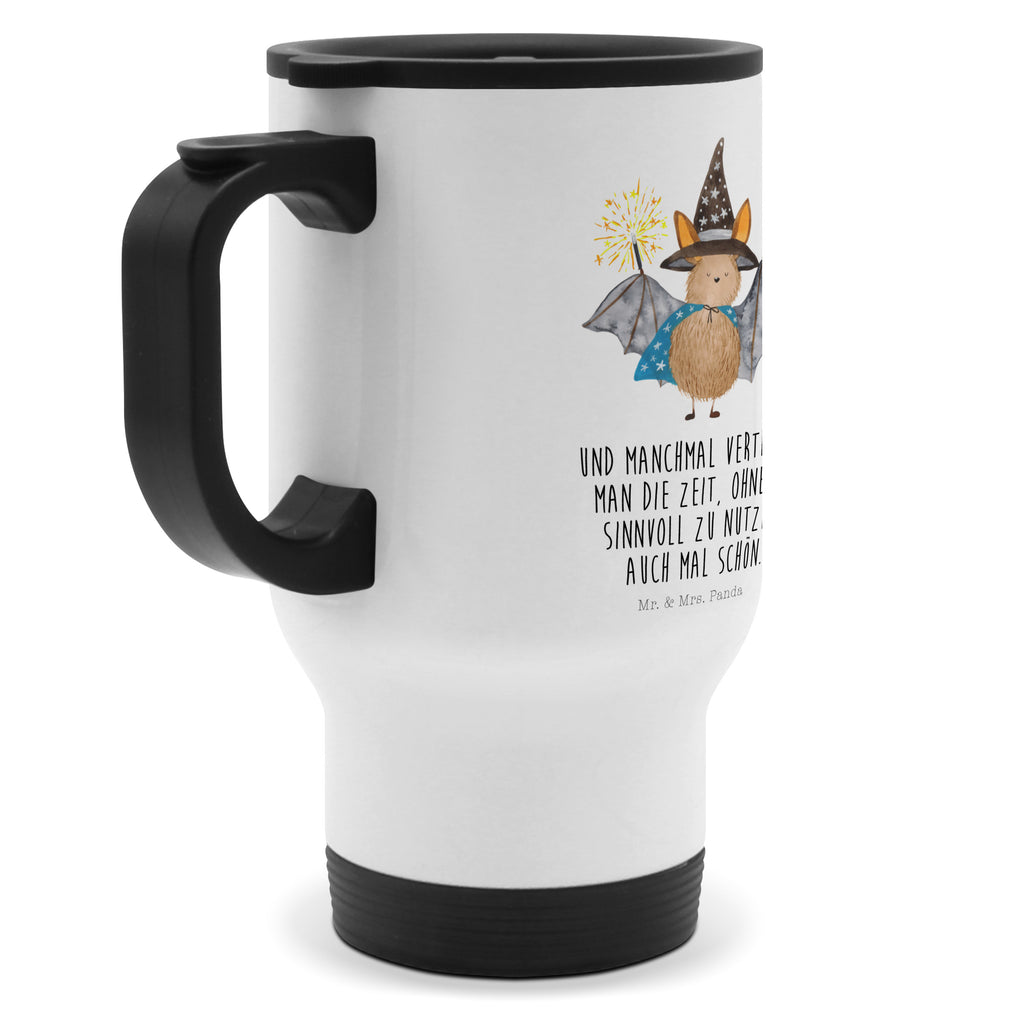 Thermobecher Fledermaus Zauberer Thermobecher, To Go Becher, Thermotasse, Kaffeebecher, Isolierbecher, Thermobecher To Go, Warmhaltetasse, Edelstahlbecher, Reisebecher, Tasse mit Deckel, Thermobecher für 400 ml, Kaffeetasse zum Mitnehmen, Tasse zum Mitnehmen, Spülmaschinenfest, Tiermotive, Gute Laune, lustige Sprüche, Tiere, Fledermaus, Fledermäuse, Zauberer, Magier, Frauen, reinsteigern