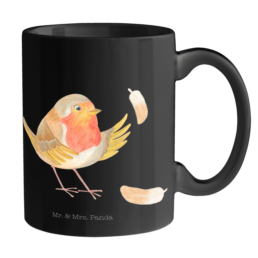 Tasse Rotkehlchen mit Federn What if i fall, Rotkehlchen, Spruch Motivation, Spruch Mut, Vogel, Motivation Sprüche, Motivationsbilder, fliegen  Becher, Kaffeetasse, Kaffeebecher, Tee, Frühstück, Büro  süße Tiermotive, gute Laune, lustige Sprüche, Tiere