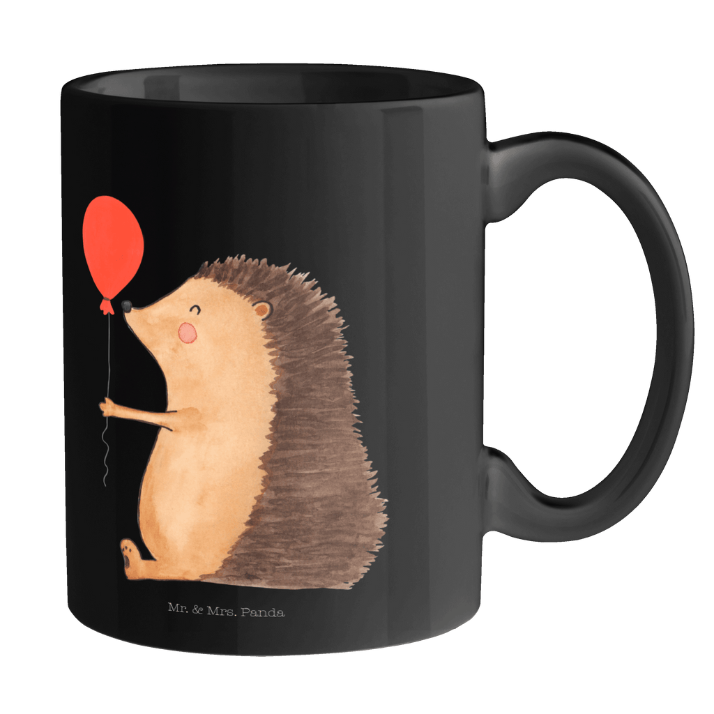 Tasse Igel mit Luftballon Igel, Geburtstag, Herzlichen Glückwunsch, Glückwunsch, Geburtstagskind, Ballon, Happy Birthday Becher, Kaffeetasse, Kaffeebecher, Tee, Frühstück, Büro  süße Tiermotive, gute Laune, lustige Sprüche, Tiere