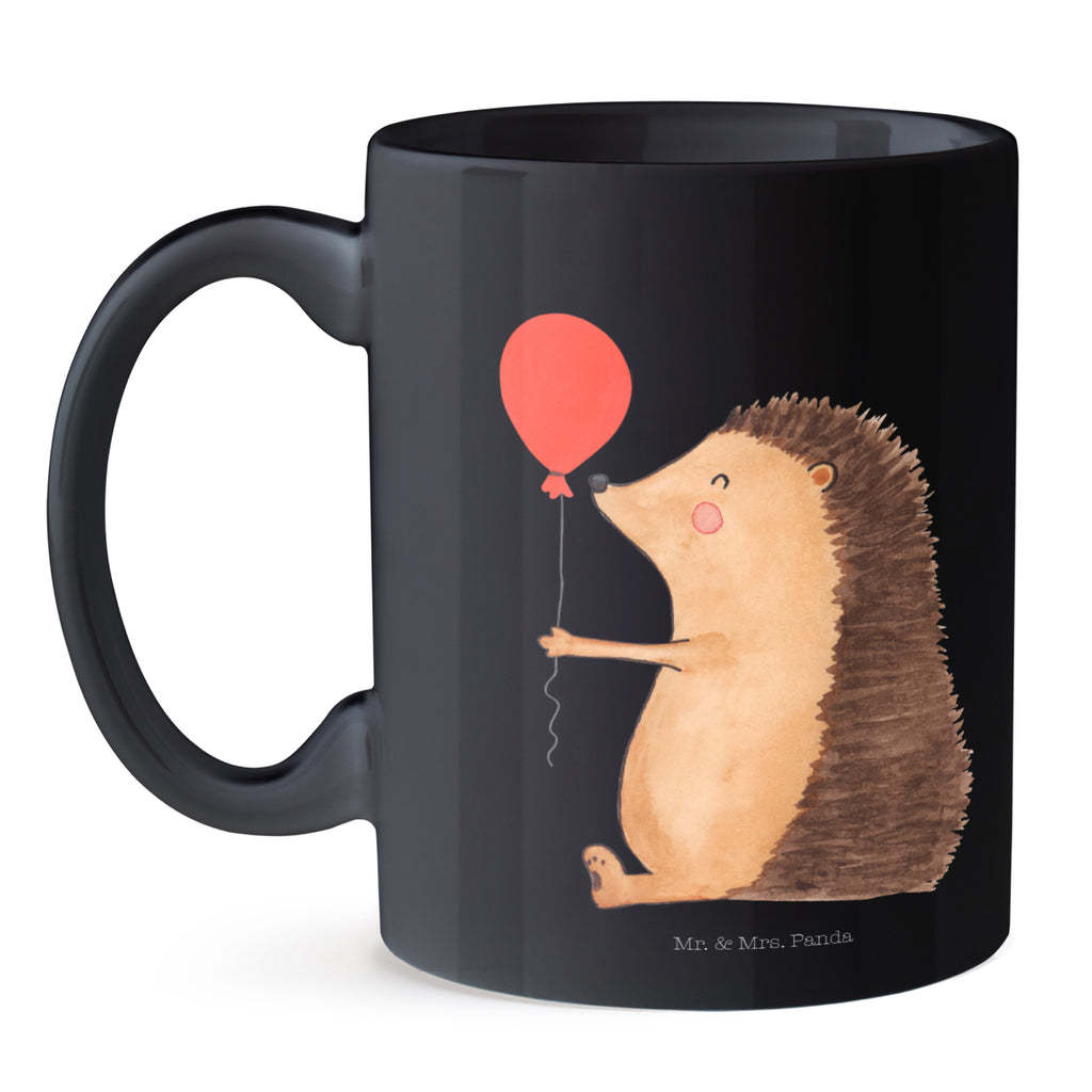 Tasse Igel mit Luftballon Igel, Geburtstag, Herzlichen Glückwunsch, Glückwunsch, Geburtstagskind, Ballon, Happy Birthday Becher, Kaffeetasse, Kaffeebecher, Tee, Frühstück, Büro  süße Tiermotive, gute Laune, lustige Sprüche, Tiere