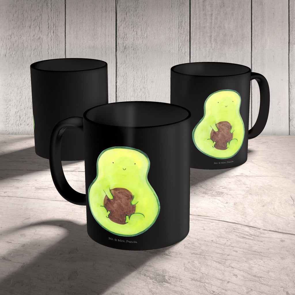 Tasse Avocado mit Kern Avocado, Avokado, Avocadokern, Kern, Pflanze, Spruch Leben  Becher, Kaffeetasse, Kaffeebecher, Tee, Frühstück, Büro  Avocado, Veggie, Vegan, Gesund