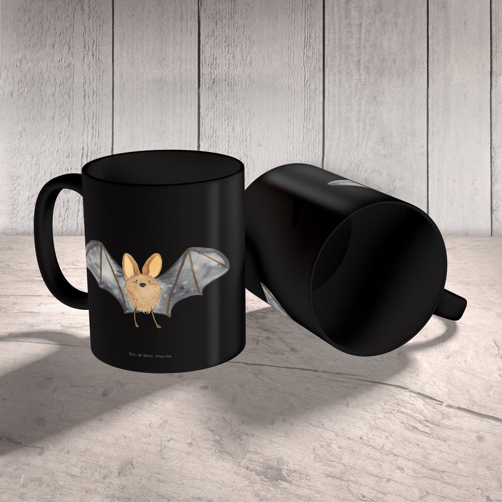 Tasse Fledermaus Flügel  Becher, Kaffeetasse, Kaffeebecher, Tee, Frühstück, Büro  süße Tiermotive, gute Laune, lustige Sprüche, Tiere
