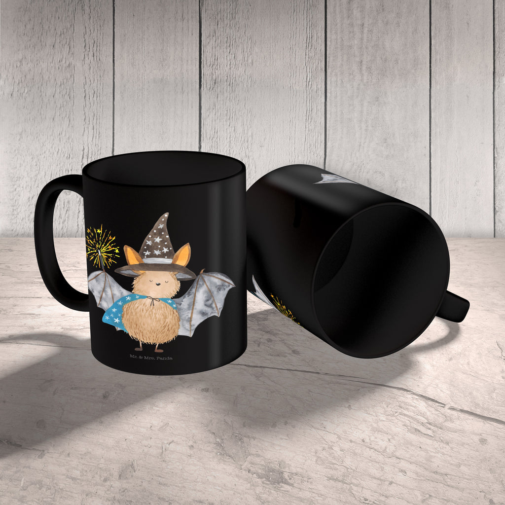 Tasse Fledermaus Zauberer Fledermaus, Fledermäuse, Zauberer, Magier, Frauen, reinsteigern,  Becher, Kaffeetasse, Kaffeebecher, Tee, Frühstück, Büro  süße Tiermotive, gute Laune, lustige Sprüche, Tiere