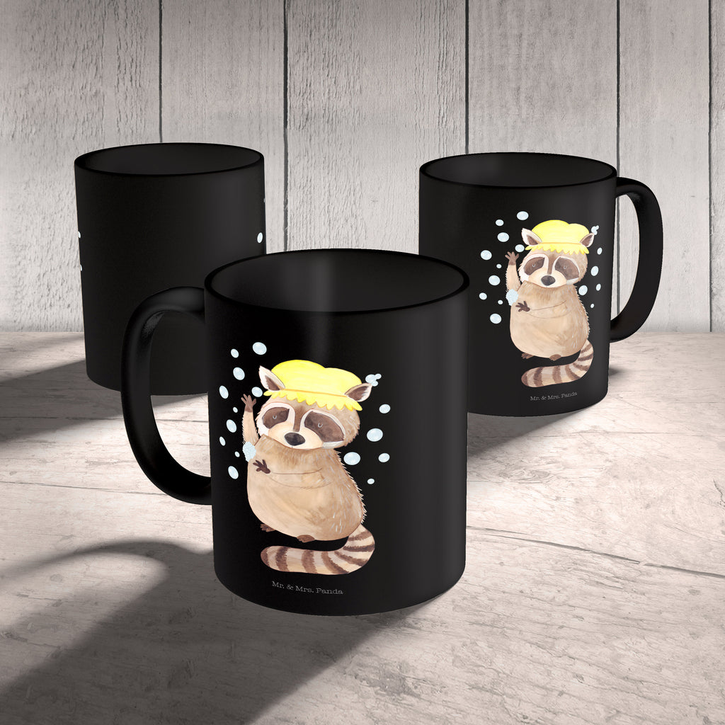 Tasse Waschbär Waschbär, Tagträumen, Plan, Fröhlich, waschen, Seifenblasen Becher, Kaffeetasse, Kaffeebecher, Tee, Frühstück, Büro  süße Tiermotive, gute Laune, lustige Sprüche, Tiere