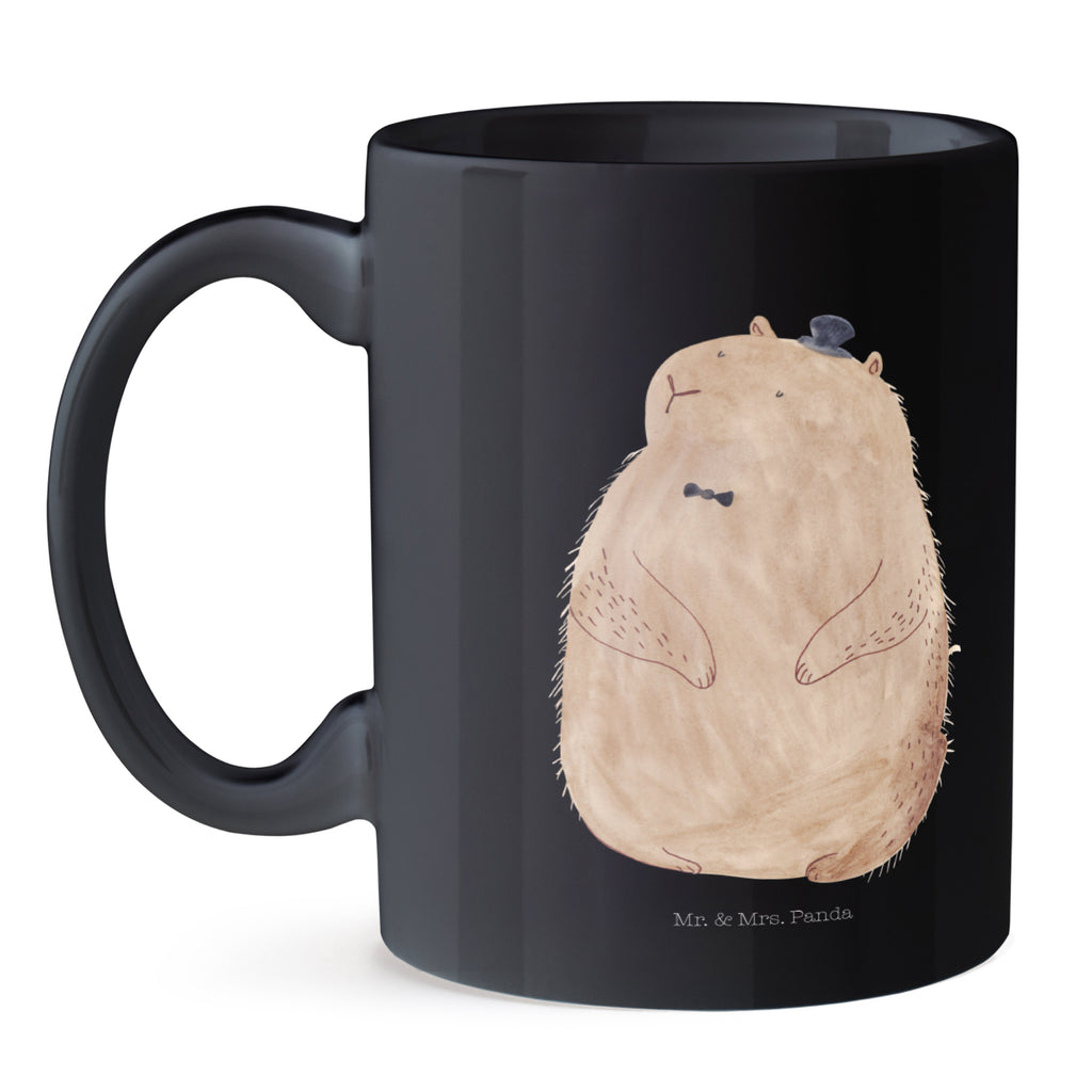 Tasse Murmeltier Murmeltier, Knigge, Fröhlichkeit, Freundlichkeit, Respekt, Anstand,  Becher, Kaffeetasse, Kaffeebecher, Tee, Frühstück, Büro  süße Tiermotive, gute Laune, lustige Sprüche, Tiere