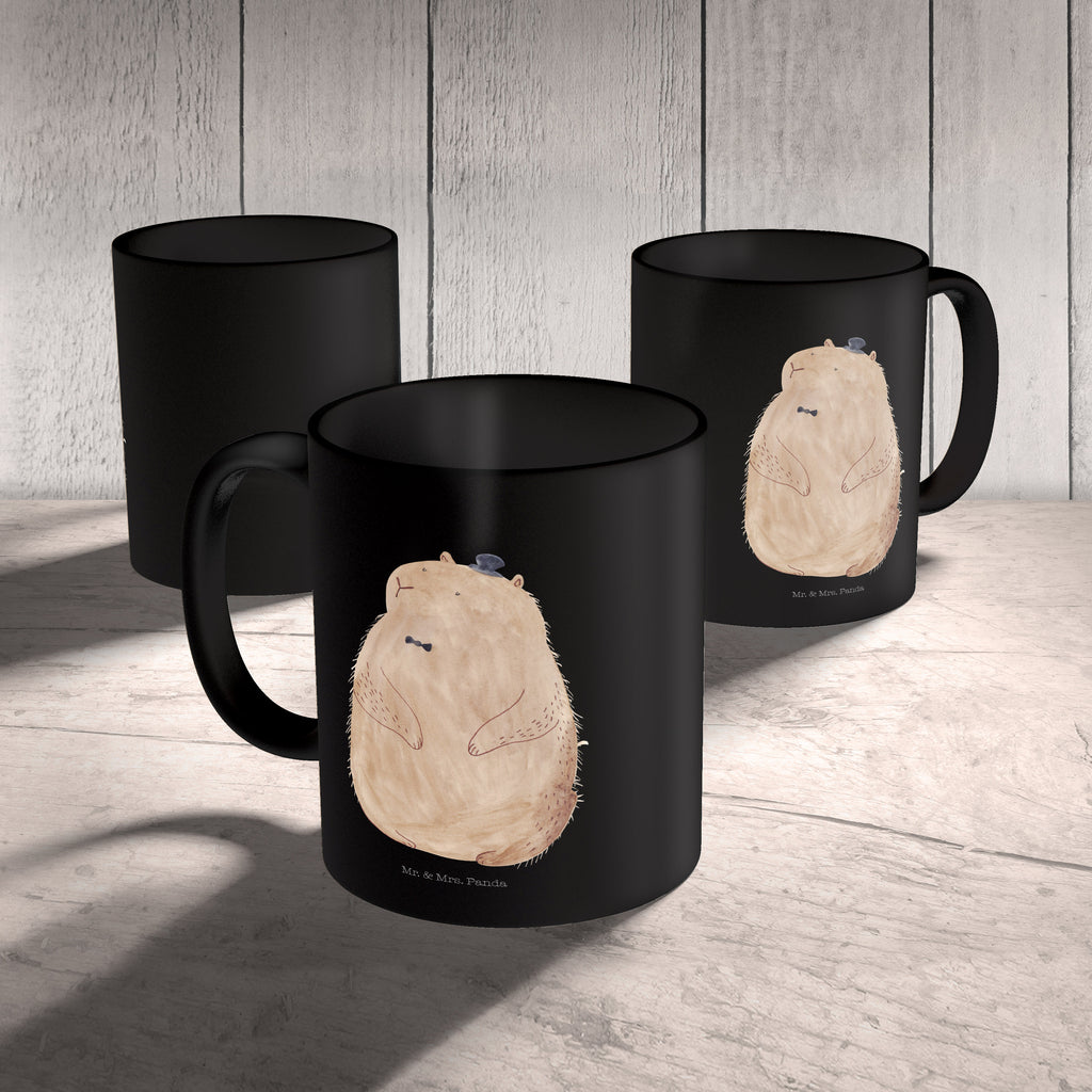 Tasse Murmeltier Murmeltier, Knigge, Fröhlichkeit, Freundlichkeit, Respekt, Anstand,  Becher, Kaffeetasse, Kaffeebecher, Tee, Frühstück, Büro  süße Tiermotive, gute Laune, lustige Sprüche, Tiere