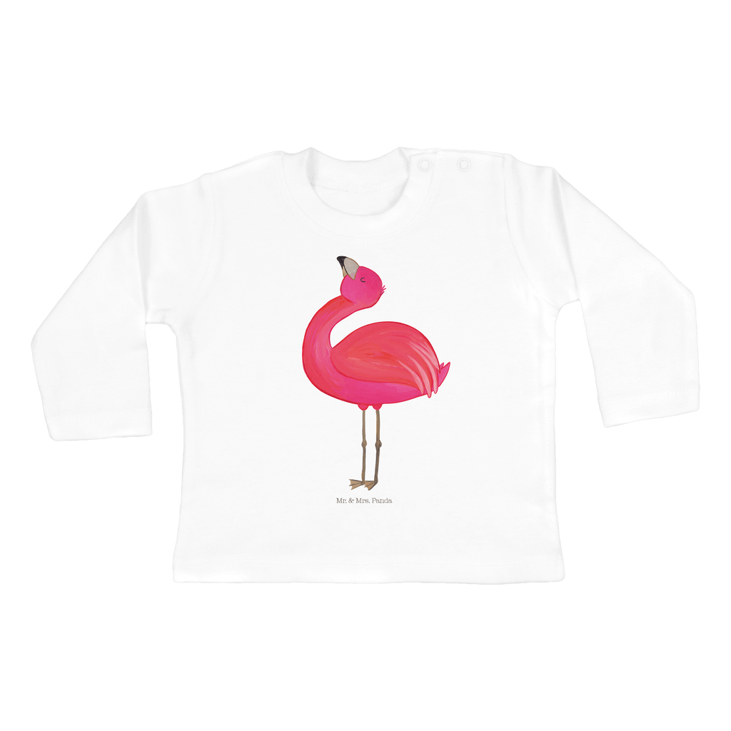 18-24 Monate Baby Longsleeve Flamingo stolz Mädchen, Jungen, Baby, Langarm, Bio, Kleidung, Longsleeve, Flamingo, stolz, Freude, Selbstliebe, Selbstakzeptanz, Freundin, beste Freundin, Tochter, Mama, Schwester