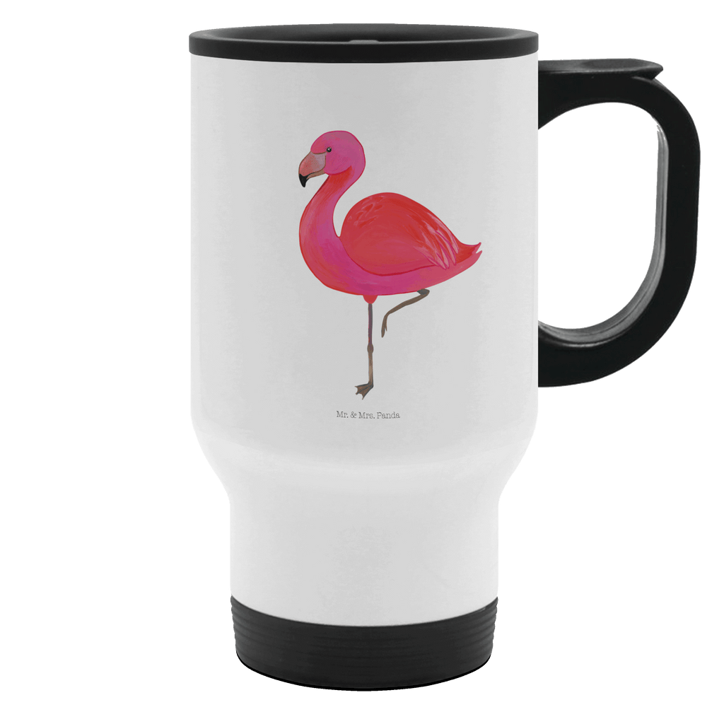 Thermobecher Flamingo classic Thermobecher, To Go Becher, Thermotasse, Kaffeebecher, Isolierbecher, Thermobecher To Go, Warmhaltetasse, Edelstahlbecher, Reisebecher, Tasse mit Deckel, Thermobecher für 400 ml, Kaffeetasse zum Mitnehmen, Tasse zum Mitnehmen, Spülmaschinenfest, Flamingo, Einzigartig, Selbstliebe, Stolz, ich, für mich, Spruch, Freundin, Freundinnen, Außenseiter, Sohn, Tochter, Geschwister