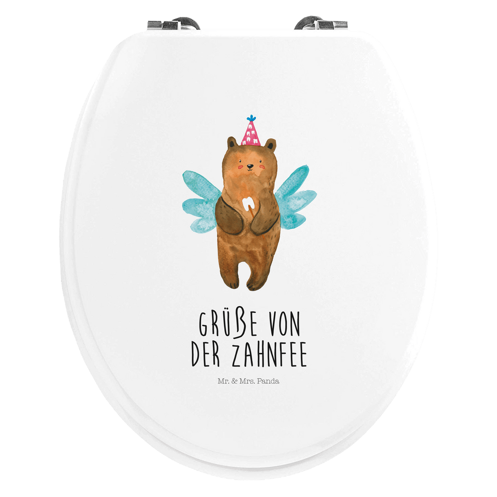 Motiv WC Sitz Zahnfee Bär Klobrille, Klodeckel, Toilettendeckel, WC-Sitz, Toilette, Bär, Teddy, Teddybär, Zahnfee, Fee, Milchzahn, Erster Zahn