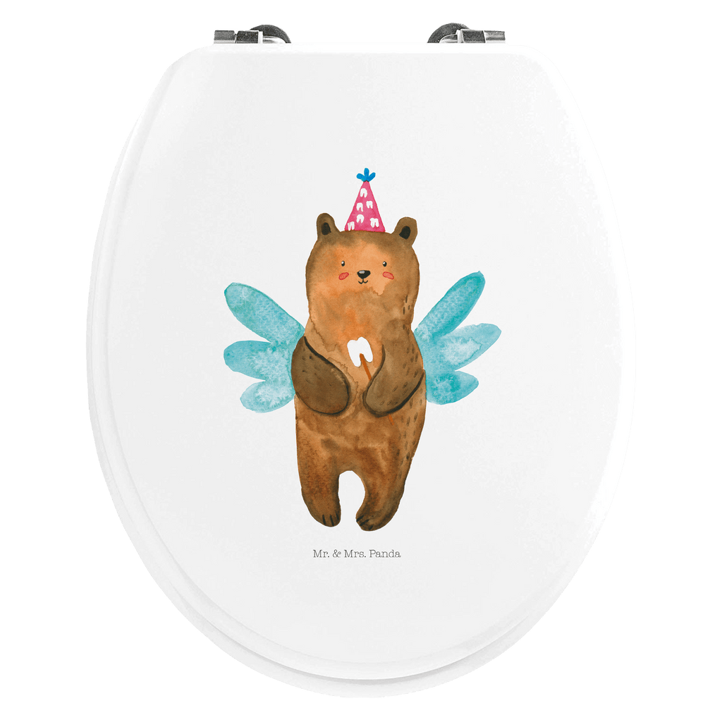 Motiv WC Sitz Zahnfee Bär Klobrille, Klodeckel, Toilettendeckel, WC-Sitz, Toilette, Bär, Teddy, Teddybär, Zahnfee, Fee, Milchzahn, Erster Zahn