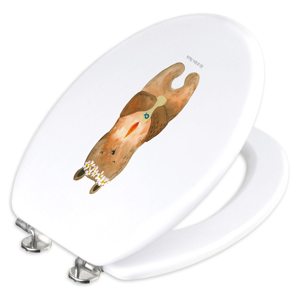 Motiv WC Sitz Kommunion-Bär Klobrille, Klodeckel, Toilettendeckel, WC-Sitz, Toilette, Bär, Teddy, Teddybär, Kommunion, Gottes Segen, Taufkerze, katholisch