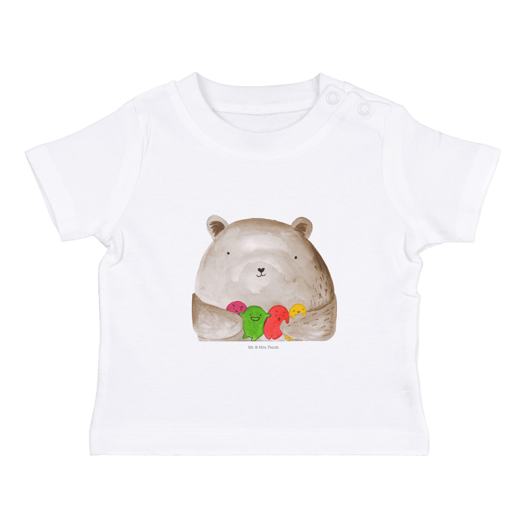 Organic Baby Shirt Bär Gefühl Baby T-Shirt, Jungen Baby T-Shirt, Mädchen Baby T-Shirt, Shirt, Bär, Teddy, Teddybär, Wahnsinn, Verrückt, Durchgedreht