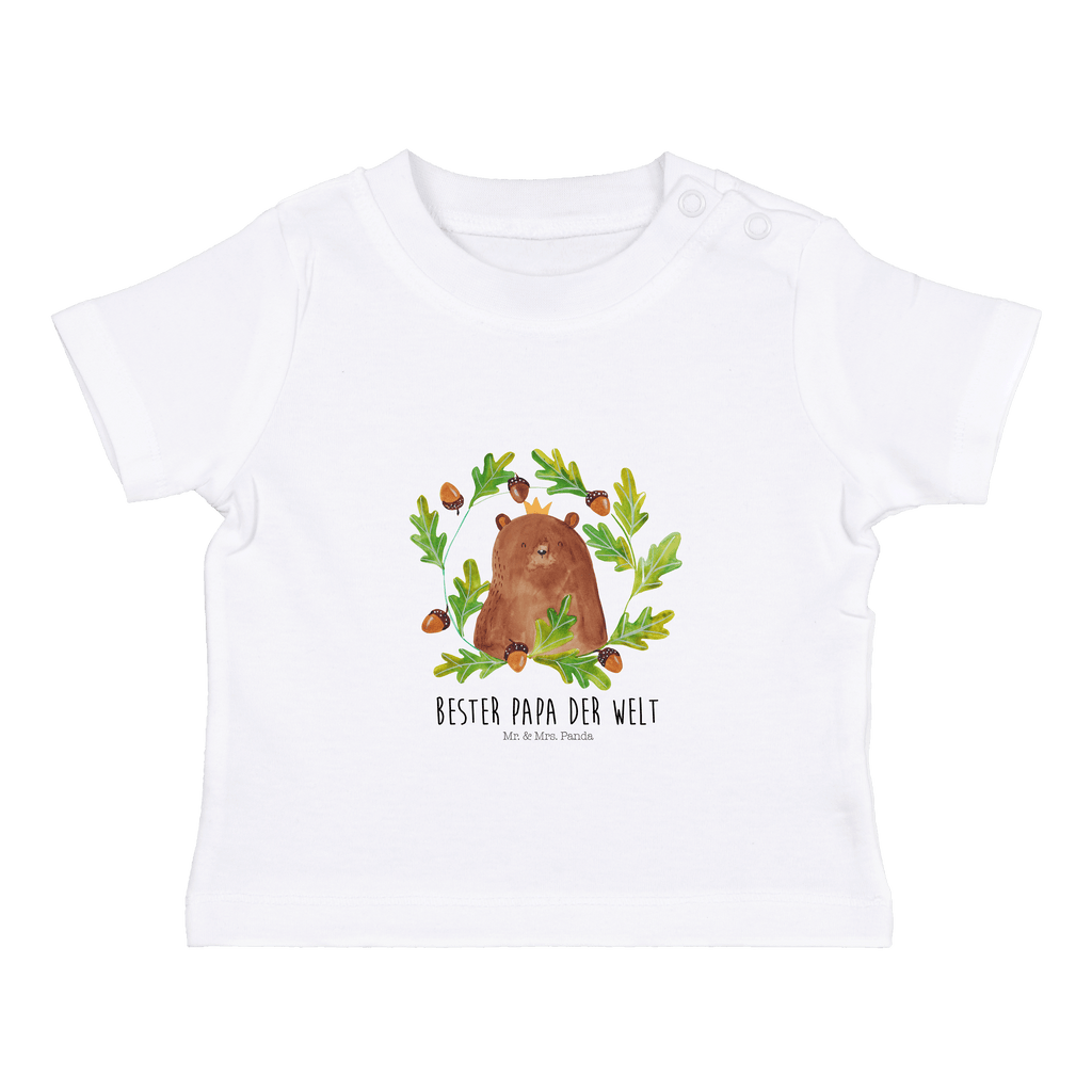 Organic Baby Shirt Bär König Baby T-Shirt, Jungen Baby T-Shirt, Mädchen Baby T-Shirt, Shirt, Bär, Teddy, Teddybär, Papa, Papa Bär, bester Vater, bester Papa, weltbester Papa, Vatertag, Vater, Dad, Daddy, Papi