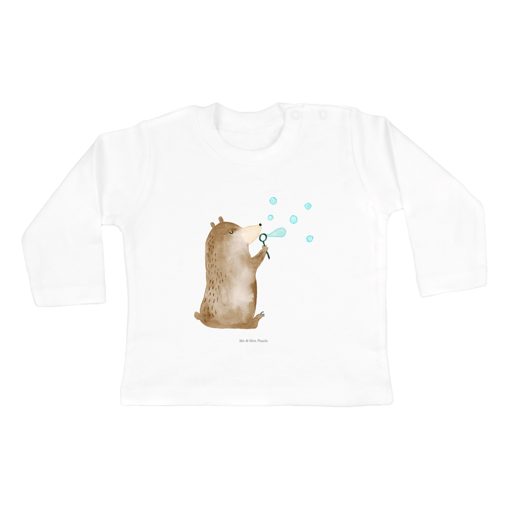 12-18 Monate Baby Longsleeve Bär Seifenblasen Mädchen, Jungen, Baby, Langarm, Bio, Kleidung, Bär, Teddy, Teddybär, Seifenblasen Bär Lustig Sein Glücklich Traurig Happy