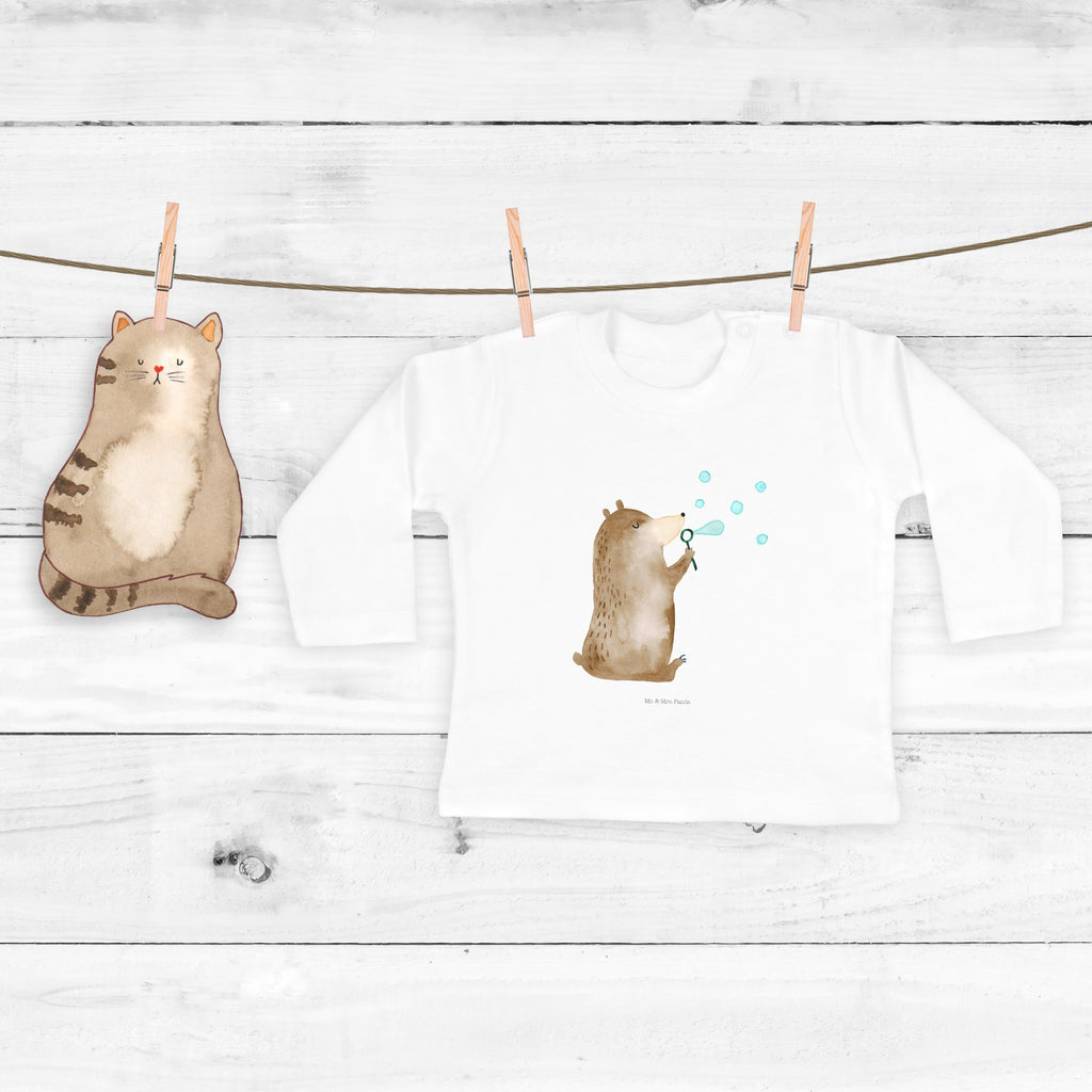 12-18 Monate Baby Longsleeve Bär Seifenblasen Mädchen, Jungen, Baby, Langarm, Bio, Kleidung, Bär, Teddy, Teddybär, Seifenblasen Bär Lustig Sein Glücklich Traurig Happy