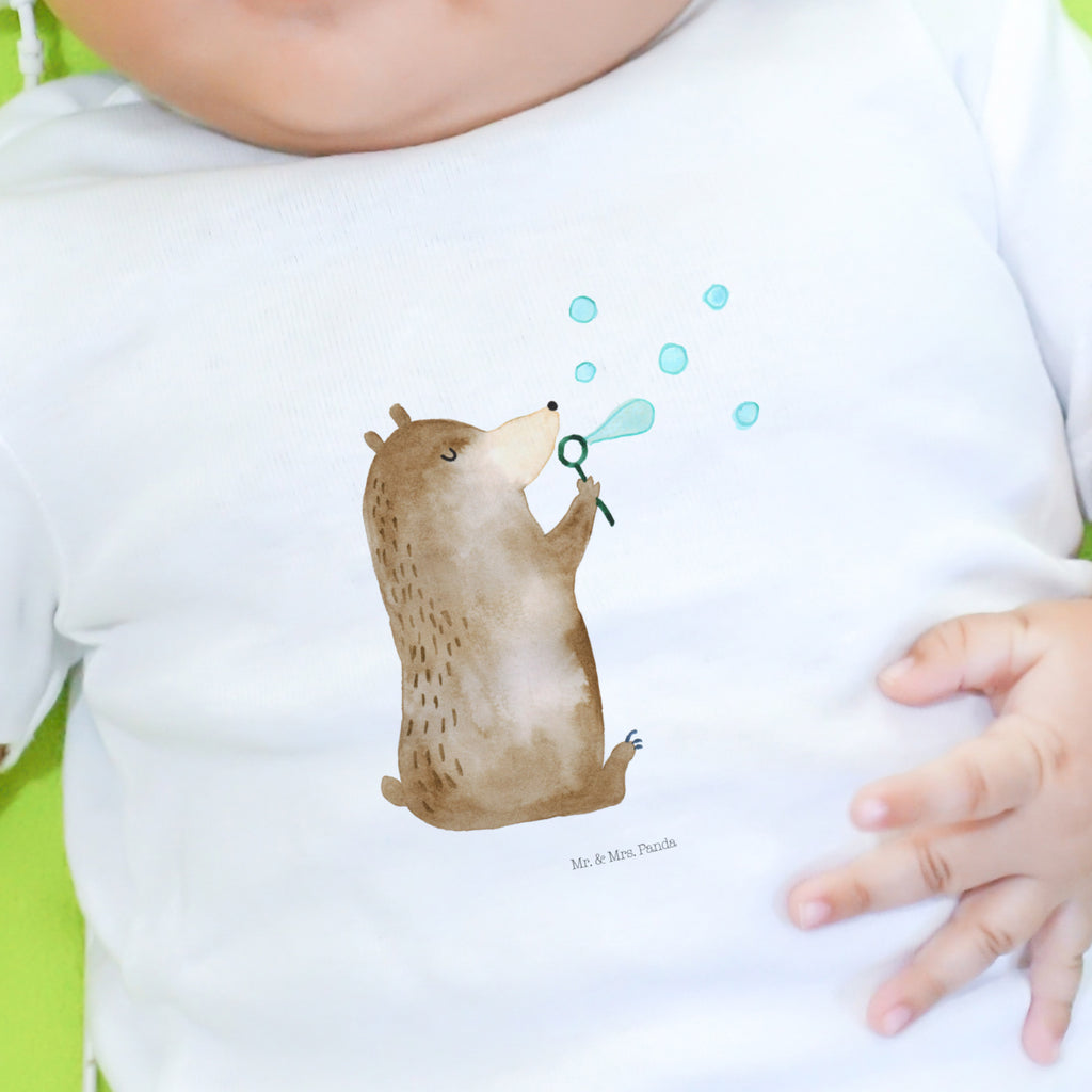 12-18 Monate Baby Longsleeve Bär Seifenblasen Mädchen, Jungen, Baby, Langarm, Bio, Kleidung, Bär, Teddy, Teddybär, Seifenblasen Bär Lustig Sein Glücklich Traurig Happy