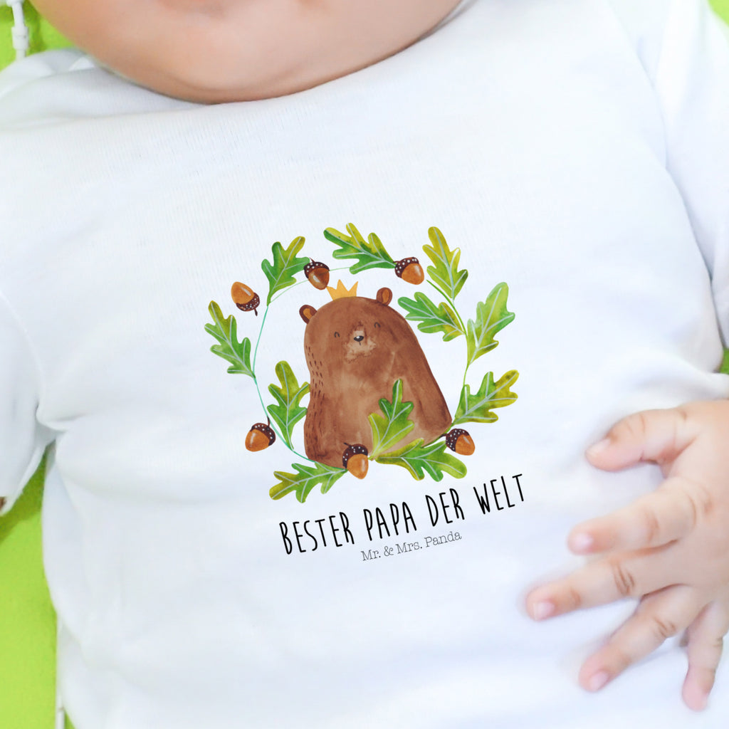12-18 Monate Baby Longsleeve Bär König Mädchen, Jungen, Baby, Langarm, Bio, Kleidung, Bär, Teddy, Teddybär, Papa, Papa Bär, bester Vater, bester Papa, weltbester Papa, Vatertag, Vater, Dad, Daddy, Papi