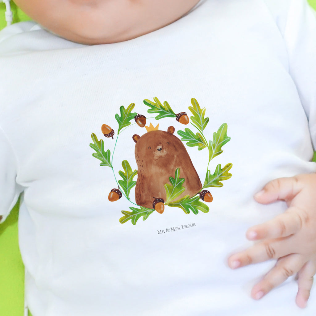 12-18 Monate Baby Longsleeve Bär König Mädchen, Jungen, Baby, Langarm, Bio, Kleidung, Bär, Teddy, Teddybär, Papa, Papa Bär, bester Vater, bester Papa, weltbester Papa, Vatertag, Vater, Dad, Daddy, Papi
