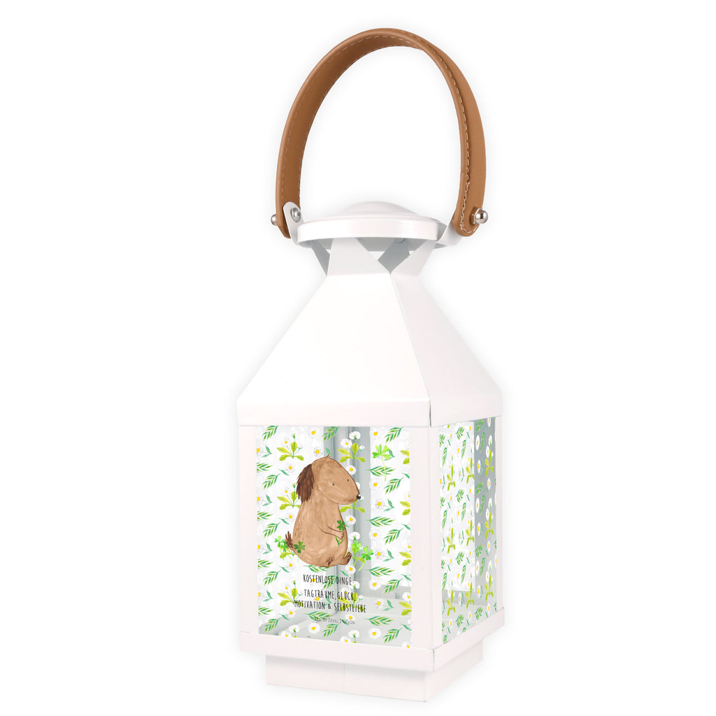 Deko Laterne Hund Kleeblatt Gartenlampe, Gartenleuchte, Gartendekoration, Gartenlicht, Laterne  kleine Laternen, XXL Laternen, Laterne groß, Hund, Hundemotiv, Haustier, Hunderasse, Tierliebhaber, Hundebesitzer, Sprüche, Kleeblatt, Glück, Tagträume, Motivation, Neuanfang, Geschenk, Glücksbringer, Selbstliebe, Achtsamkeit