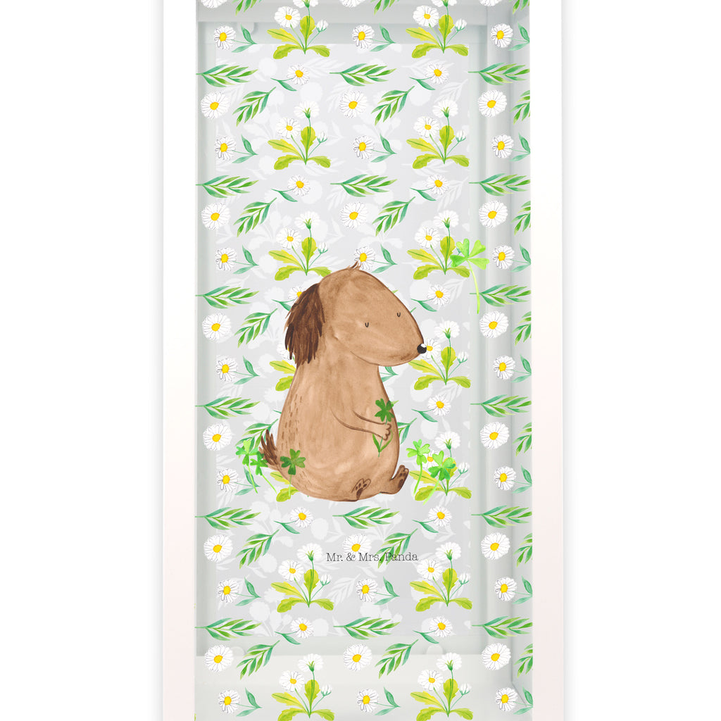 Deko Laterne Hund Kleeblatt Gartenlampe, Gartenleuchte, Gartendekoration, Gartenlicht, Laterne  kleine Laternen, XXL Laternen, Laterne groß, Hund, Hundemotiv, Haustier, Hunderasse, Tierliebhaber, Hundebesitzer, Sprüche, Kleeblatt, Glück, Tagträume, Motivation, Neuanfang, Geschenk, Glücksbringer, Selbstliebe, Achtsamkeit