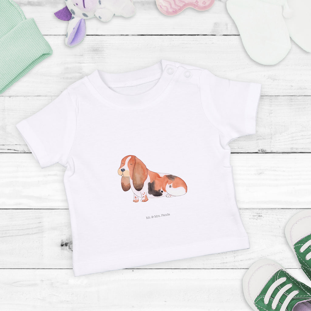 Organic Baby Shirt Hund Basset Hound Baby T-Shirt, Jungen Baby T-Shirt, Mädchen Baby T-Shirt, Shirt, Hund, Hundemotiv, Haustier, Hunderasse, Tierliebhaber, Hundebesitzer, Sprüche, Basset Hound, Basset, Hundeliebe, kinderlos