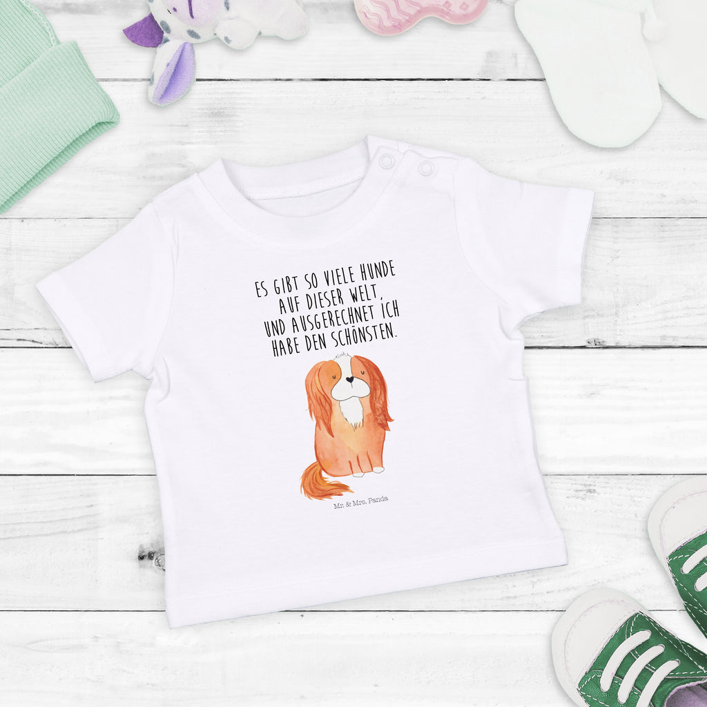 Organic Baby Shirt Cavalier King Charles Spaniel Baby T-Shirt, Jungen Baby T-Shirt, Mädchen Baby T-Shirt, Shirt, Hund, Hundemotiv, Haustier, Hunderasse, Tierliebhaber, Hundebesitzer, Sprüche, Cavalier King Charles Spaniel, Cockerspaniel, Spaniel, Spruch, schönster Hund